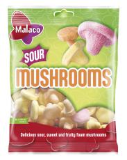 Malaco Sour Mushrooms 100g – Coopers Candy