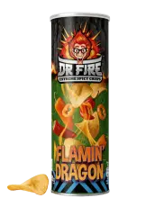 Dr Fire Crisps Flamin Dragon 80g &ndash; Coopers Candy