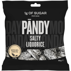 Pandy Candy Salty Liquorice 50g – Coopers Candy