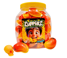 Zuppers Mango Gummy Filled 18g x 50st &ndash; Coopers Candy