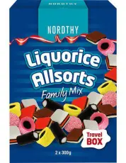 Nordthy Licorice Allsorts Family Mix 600g &ndash; Coopers Candy