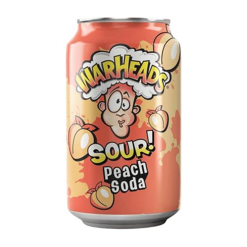Warheads Sour Soda - Peach 355ml – Coopers Candy