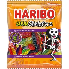 Haribo Sour Skeletons 140g – Coopers Candy