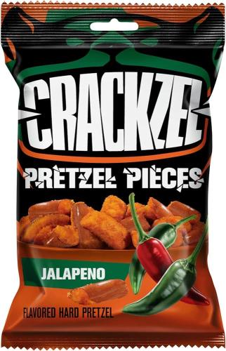 Crackzel Pretzel Pieces Jalapeno 85g (BF: 2025-03-16) – Coopers Candy