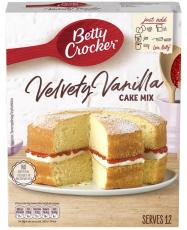 Betty Crocker Velvety Vanilla Cake Mix EU 425g – Coopers Candy