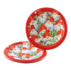 Pappersassietter Tokiga Tomtar 8-pack – Coopers Candy