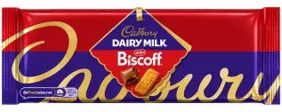 Cadbury Dairy Milk Biscoff 350g (BF: 2026-10-24) &ndash; Coopers Candy