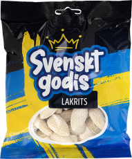Svenskt Godis Lakrits Salta Mandlar 200g – Coopers Candy