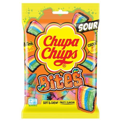 Chupa Chups Mini Sour Bites 120g – Coopers Candy