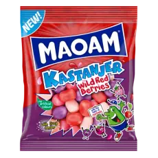 Maoam Kastanjer Wild Red Berries 120g – Coopers Candy