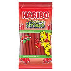 Haribo Strawberry Straws 80g – Coopers Candy