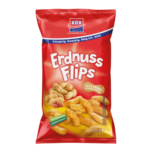 XOX Jordnötsbågar 200g – Coopers Candy