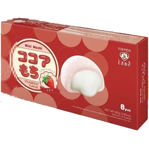 Tokimeki Mini Mochi Strawberry Flavour 80g(BF:2025-07-29) – Coopers Candy