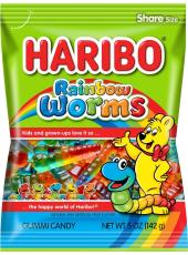 Haribo Rainbow Worms 142g – Coopers Candy