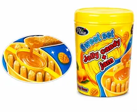 Sweet Set Jelly Candy & Jam Mango 60g &ndash; Coopers Candy