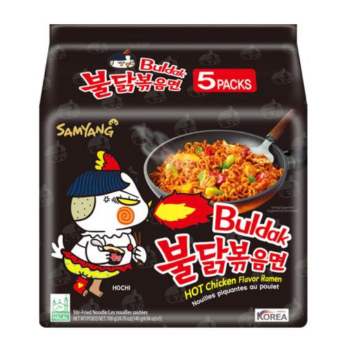 Samyang Buldak Hot Chicken Flavor Ramen 140g x 5st – Coopers Candy