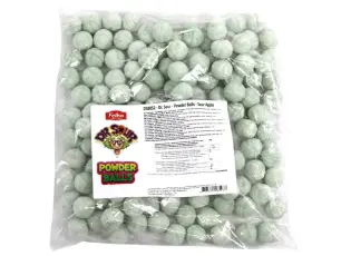 Dr Sour Powder Balls - Sour Apple 1kg &ndash; Coopers Candy