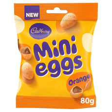 Cadbury Orange Mini Eggs 80g – Coopers Candy
