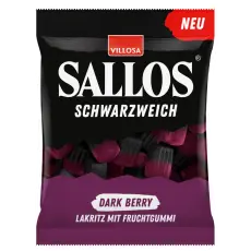 Sallos Dark Berry Lakrits 200g &ndash; Coopers Candy