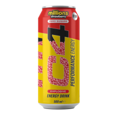 C4 Energy Drink Millions Strawberry 50cl(BF:2025-08-06) – Coopers Candy