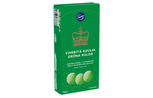Fazer Gröna kulor 260g – Coopers Candy