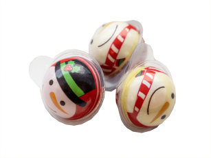 Gelegodisboll Coola Snögubbar 4st – Coopers Candy
