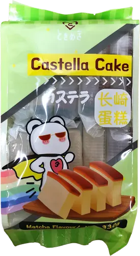 Tokimeki Castella Cake Matcha Flavour 330g – Coopers Candy