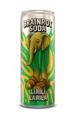Brainrot Soda Lirili Larila 250ml &ndash; Coopers Candy