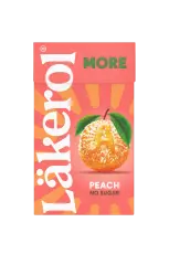 L&auml;kerol More Peach 30g &ndash; Coopers Candy