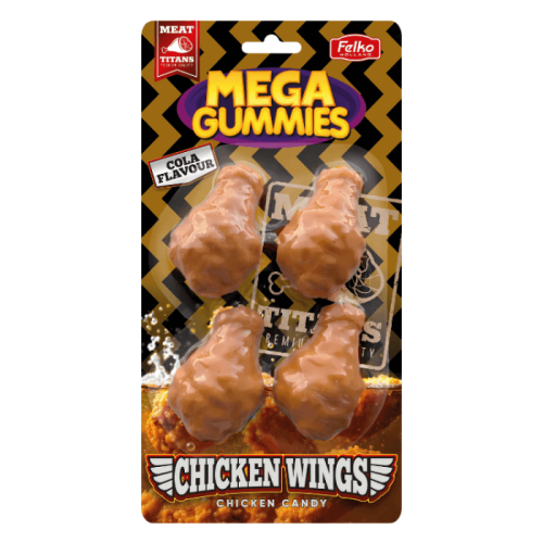 Mega Gummies Chicken Wings 120g – Coopers Candy