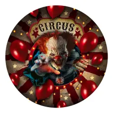 Papperstallrikar Halloween Circus 6-pack &ndash; Coopers Candy