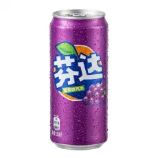 Fanta Grape (Kina) 330ml &ndash; Coopers Candy