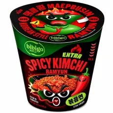 Bibigo Ramyun Extra Spicy Kimchi 98g &ndash; Coopers Candy