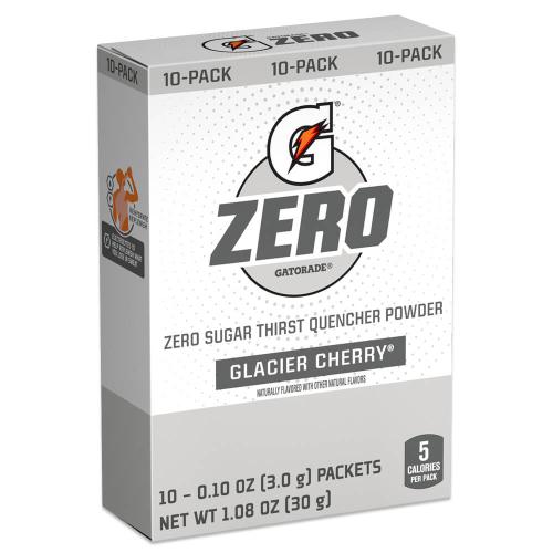 Gatorade Zero Thirst Quencher Powder Glacier Cherry 30g – Coopers Candy