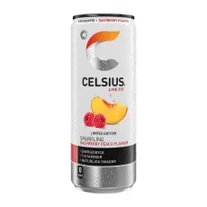 Celsius Raspberry Peach 25cl &ndash; Coopers Candy