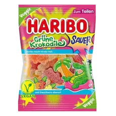 Haribo Grüne Krokodile 175g – Coopers Candy