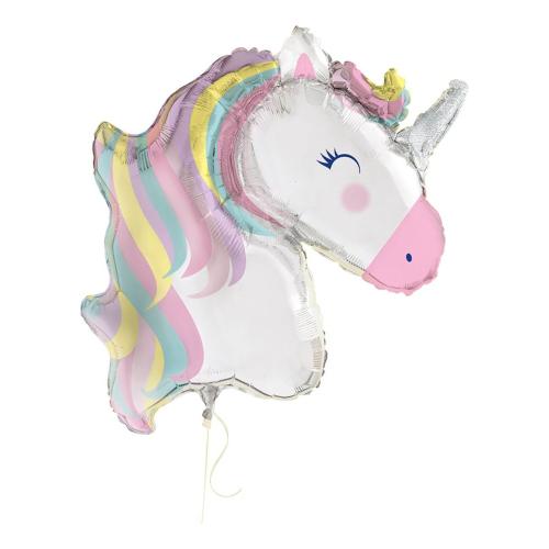Folieballong Enhörning Lila – Coopers Candy