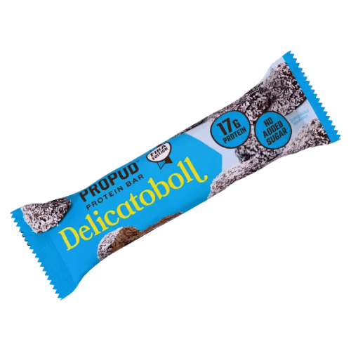 ProPud Proteinbar Delicatoboll 55g – Coopers Candy