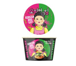 Squid Game Korean BBQ Flavoured Noodles 105g – Coopers Candy