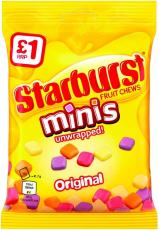 Starburst Minis 125g – Coopers Candy