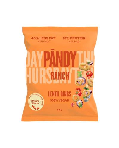Pandy Lentil Rings Ranch 50g – Coopers Candy