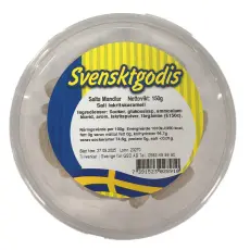 Svenskt Godis Klassiker - Salta Mandlar 150g – Coopers Candy
