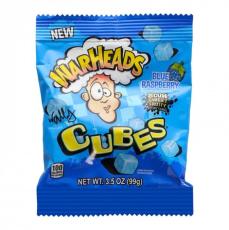 Warheads Cubes Blue Raspberry 99g – Coopers Candy