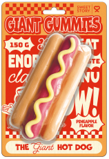 Sweet Story Giant Gummy - Hotdog 150g &ndash; Coopers Candy