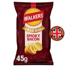 Walkers Chips Smoky Bacon 45g (BF: 2026-08-15) &ndash; Coopers Candy