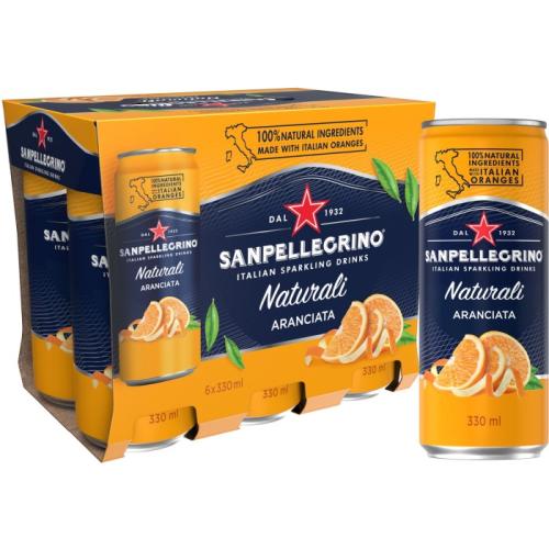 San Pellegrino Aranciata 33cl x 6st – Coopers Candy