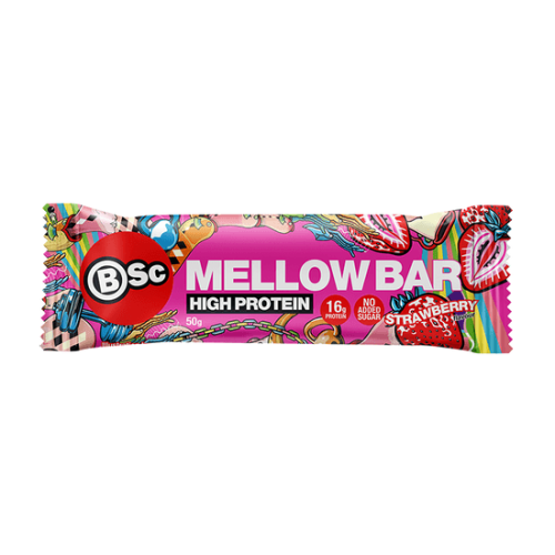 BSC Mellow Bar Strawberry 50g – Coopers Candy