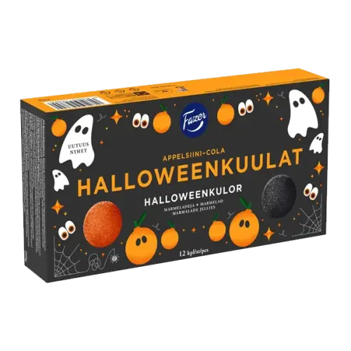 Fazer Halloweenkulor ask 260g – Coopers Candy