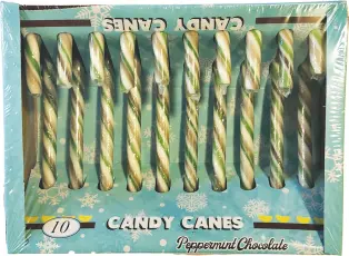 Candy Canes Peppermint Chocolate 120g – Coopers Candy