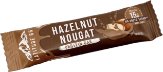 Latitude 65 Proteinbar Hazelnut Nougat 45g – Coopers Candy